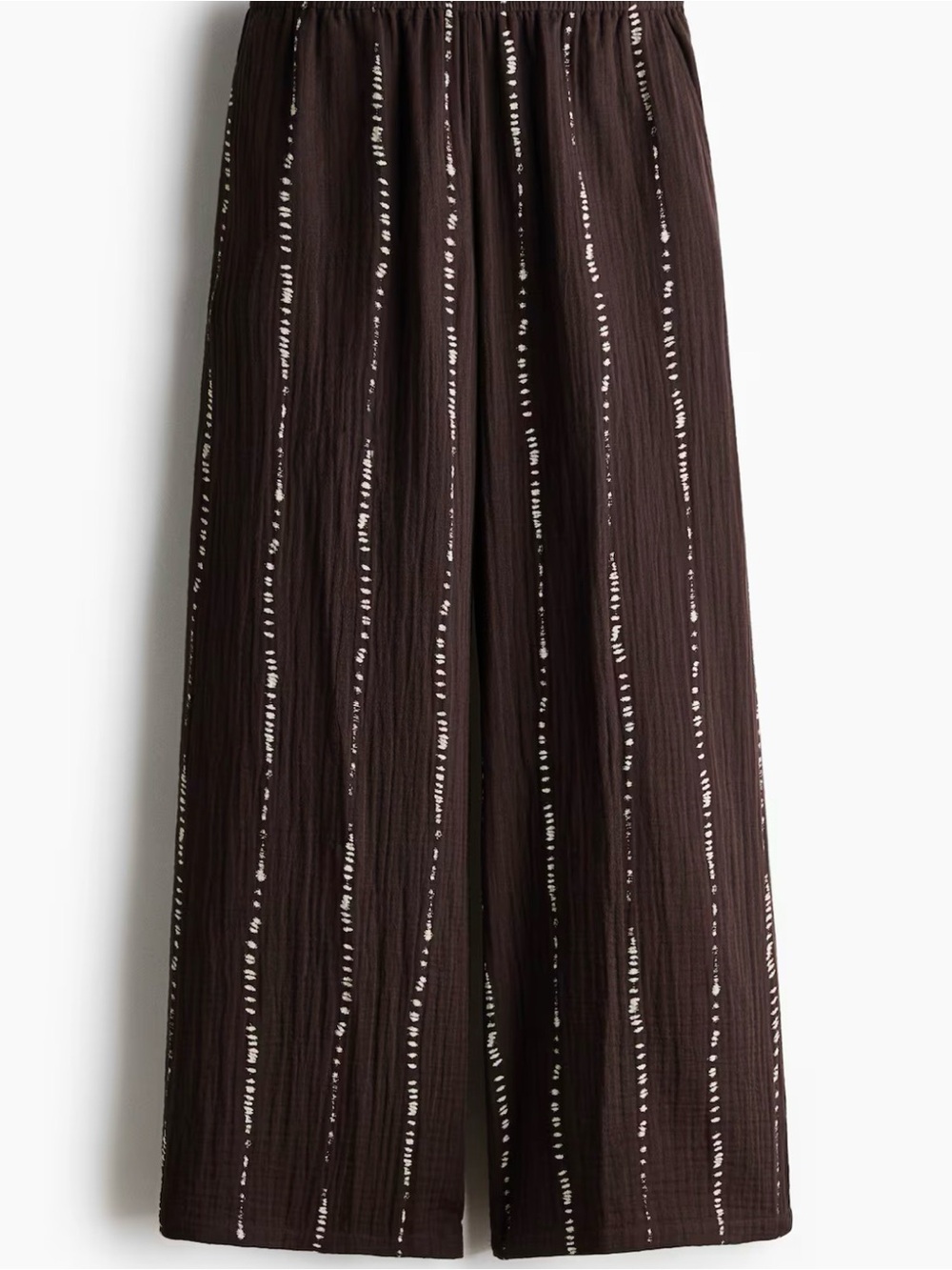 Wide-Leg Black Striped 2piece - Picture 2 of 5